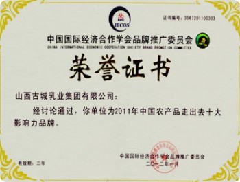 榮譽證書